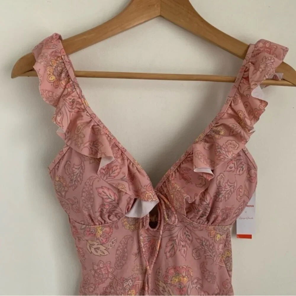 Joe Fresh x Roxy Earle Floral Ruffle Swimsuit